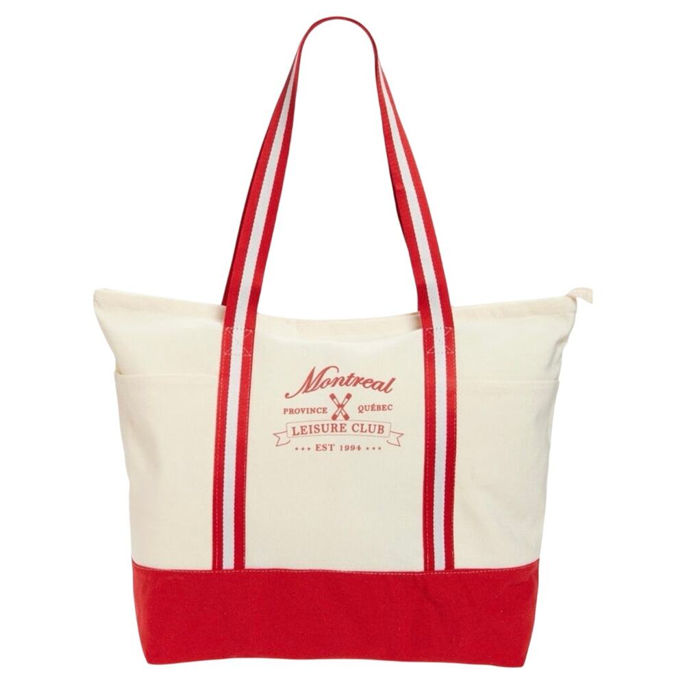 Bp. Graphic Canvas Tote New